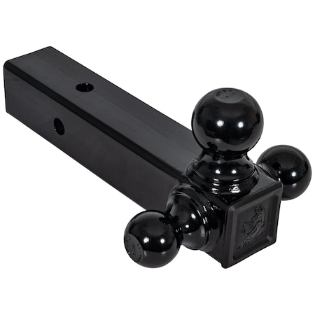Buyers Products Tri-Ball Hitch with Black Towing Balls - 2-1/2 Inch Receiver 1802250